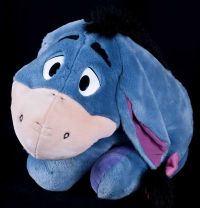 Disney Fisher Price Eeyore I TALK Hug a Lot Talking 18" Plush